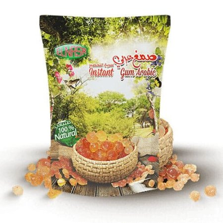 صمغ عربي طبيعي اصلي ١٠٠٪؜ وزنه 150 غرام